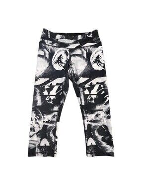 Lucy Activewear Leggings Black and White Print Women’s Size M